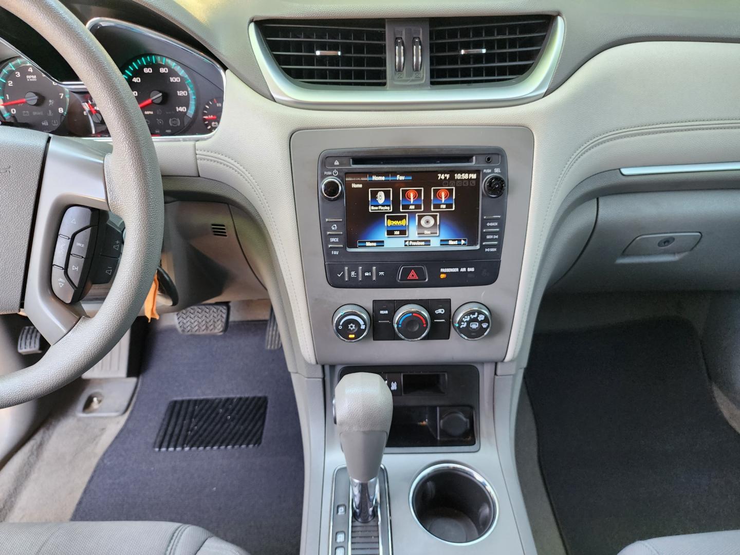 2014 WHITE Chevrolet Traverse LS w/PDC (1GNKRFED1EJ) with an 3.6L V6 DOHC 24V engine, 6-Speed Automatic transmission, located at 2660 S.Garland Avenue	, Garland, TX, 75041, (469) 298-3118, 32.885387, -96.656776 - CASH$$$$$$ TRAVERSE!! This is a very clean 2014 Chevrolet Traverse LS w/PDC SPORT UTILITY! 3rd Row Seating! Come in for a test drive today. We are open from 10am-7pm Monday-Saturday. Call us with any questions at 469.202.7468, or email us at DallasAutos4Less.com. - Photo#13